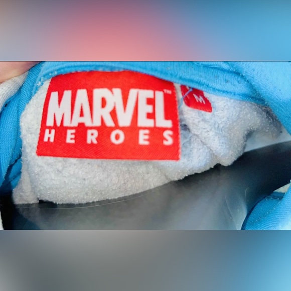 Marvel Heroes Hulk Spiderman Iron Man hoodie size Meduim - Picture 7 of 9